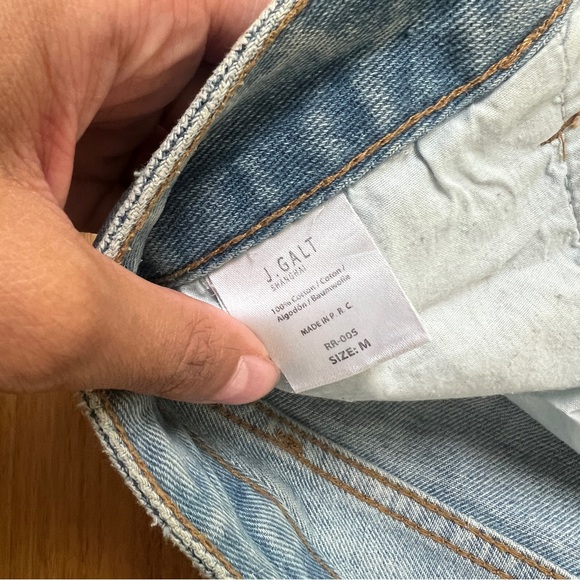 John Galt Light Wash Denim Jeans - Picture 4 of 11